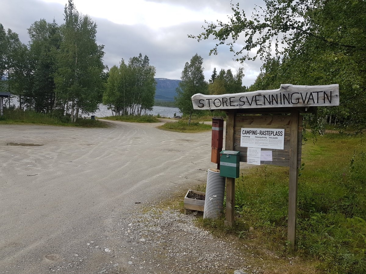 Svenningvatnet Camping — Karavan Sitesi in Trofors