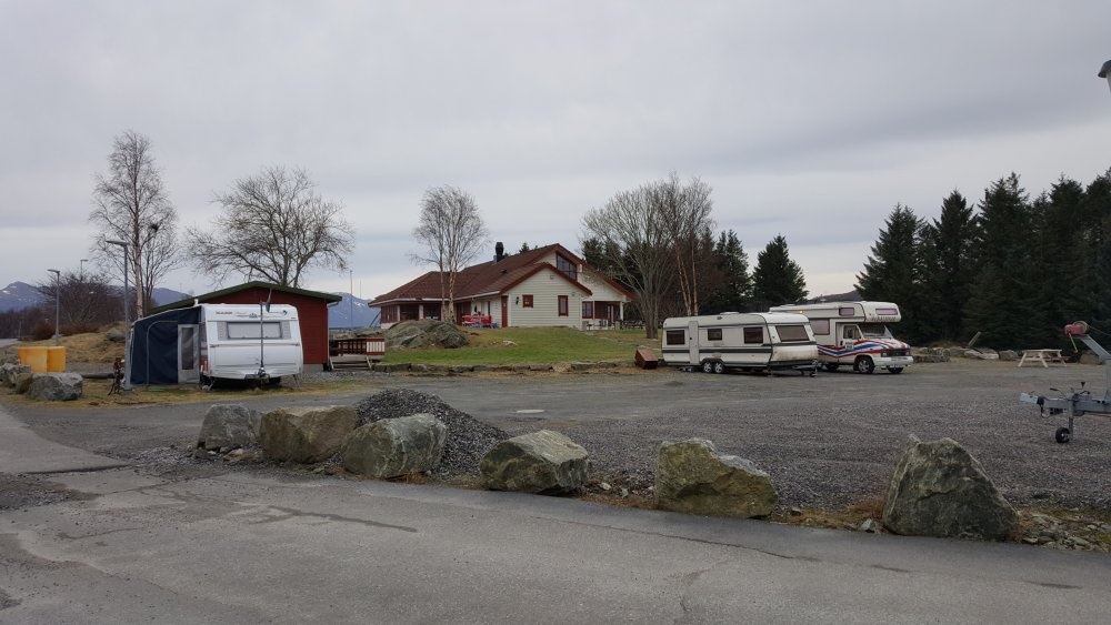 Lanternen Kro & Marina — Campervan Site in bei Tjørvåg