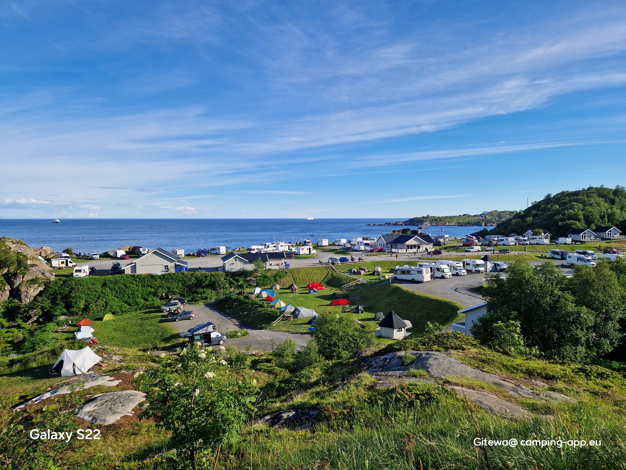 Moskenes Camping — Area da campeggio in Sørvågen