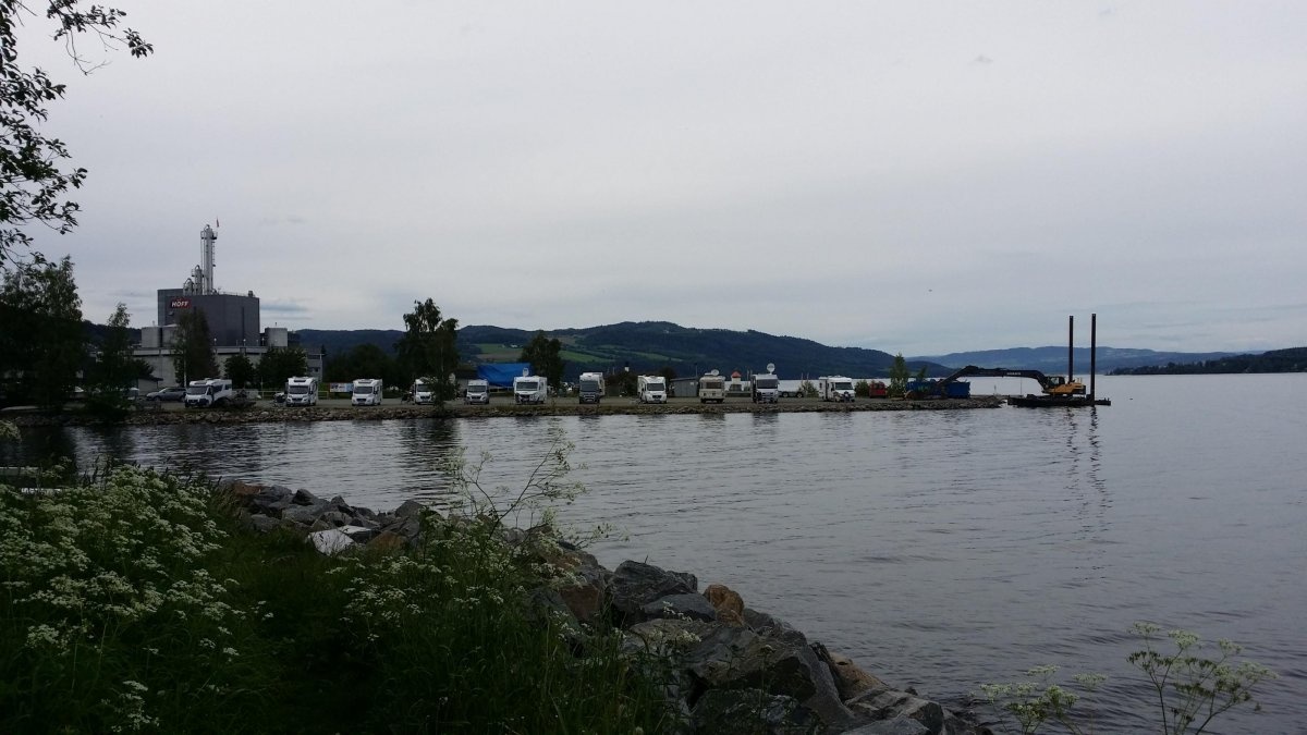 Gjøvik båtforening — Camperplads in Gjøvik