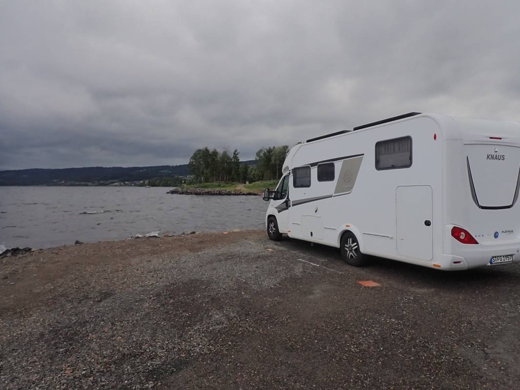 Gjøvik båtforening — Ställplats in Gjøvik