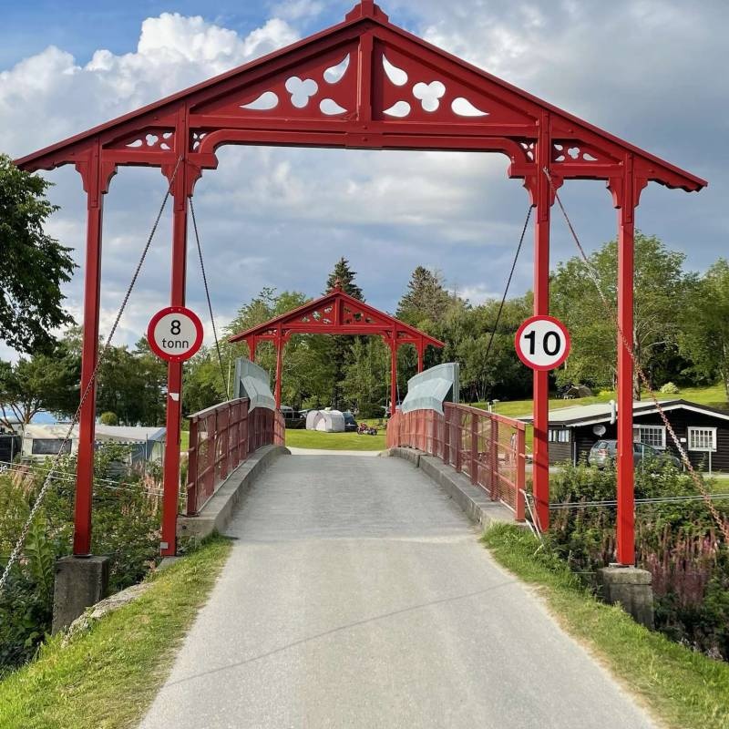 Storsand Gård Camping — Area da campeggio in Gård