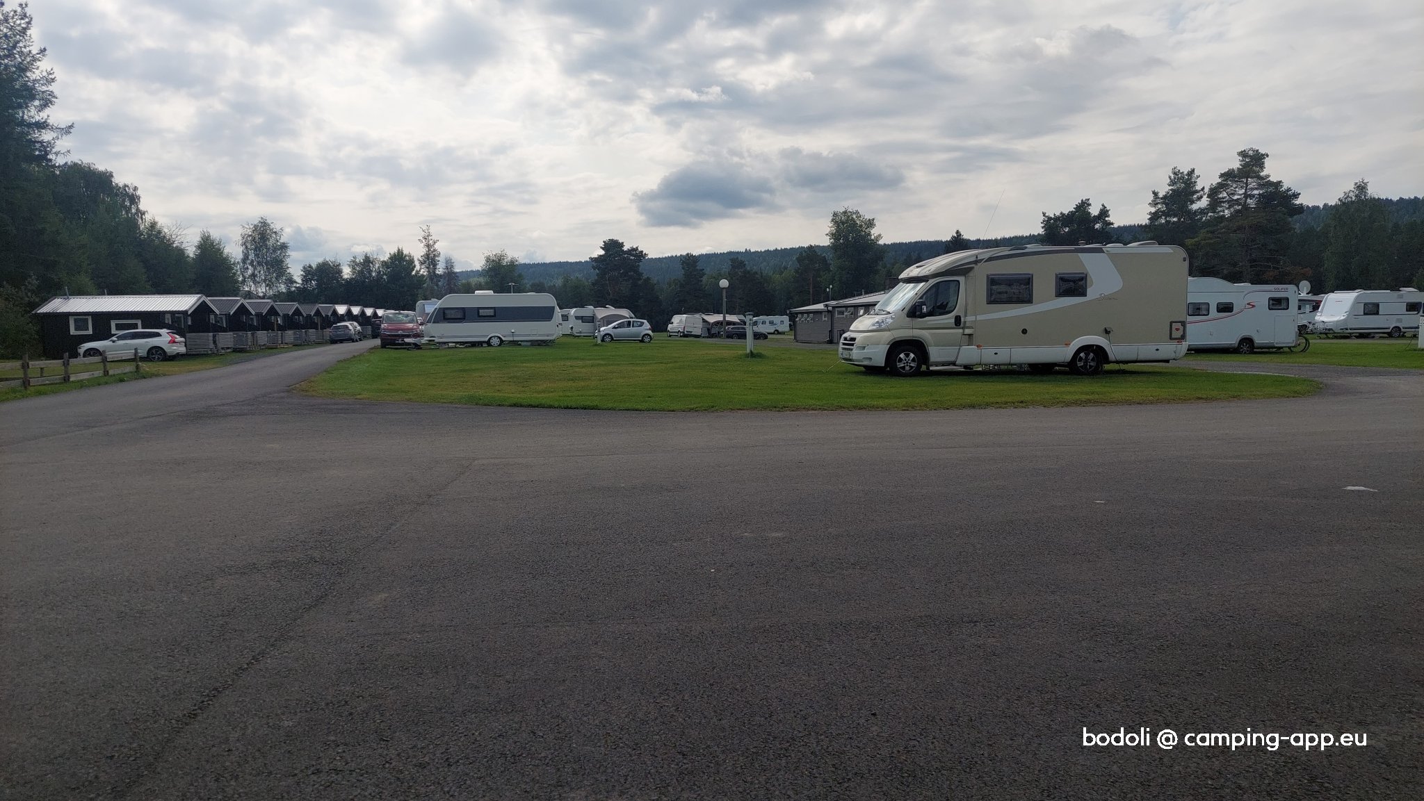 Elverum Camping — Area da campeggio in Elverum