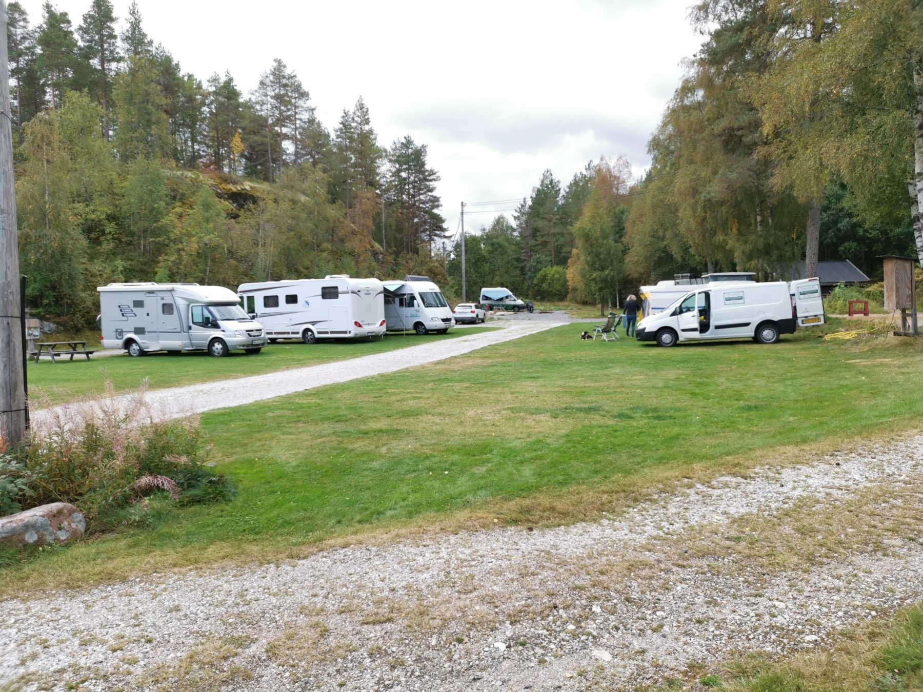 Oddestemmen Steinsliperi og Camping — Kamp yeri in Evje