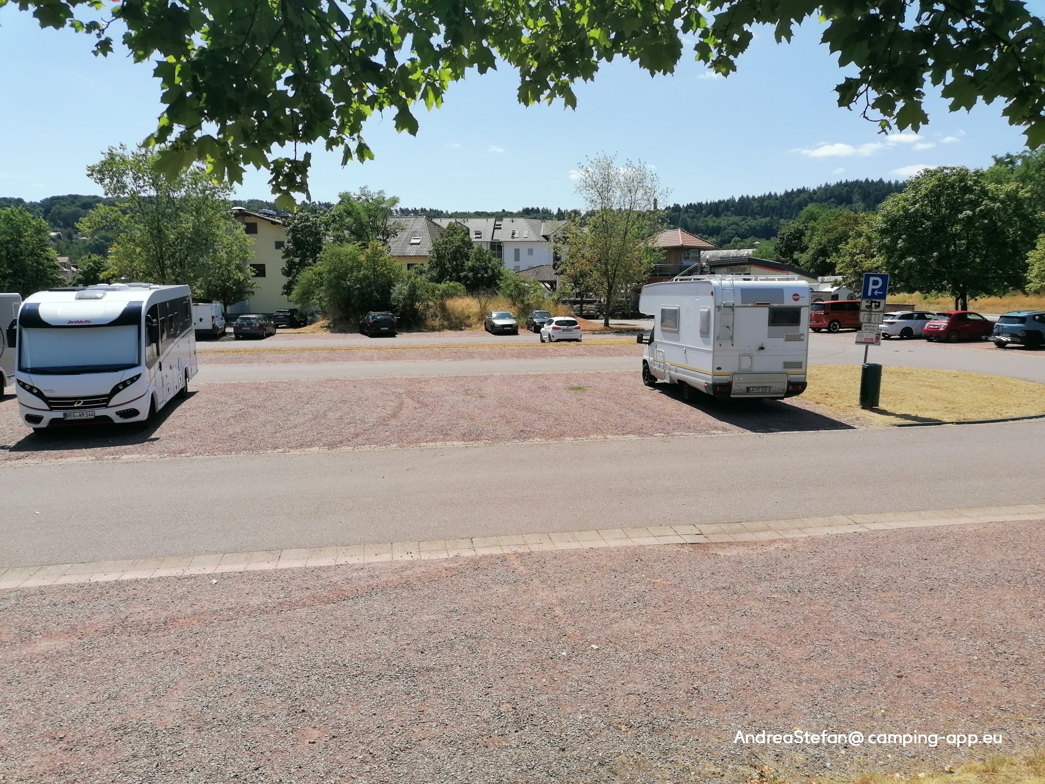Stellplatz Mettlacher Abtei-Bräu — Camperplaats in Mettlach
