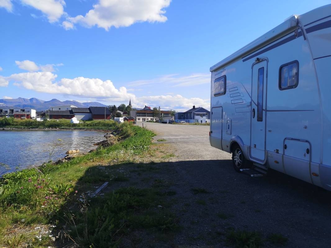 Evenskjer Stellplatz — Campervan Site in Skånland
