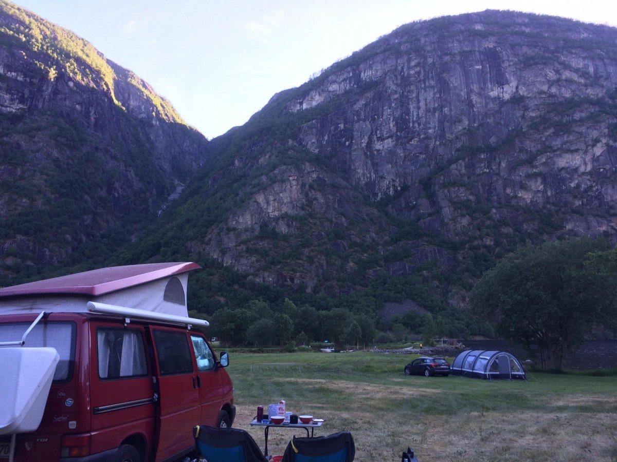 Sæbø camping — Campingplads in Øvre Eidfjord