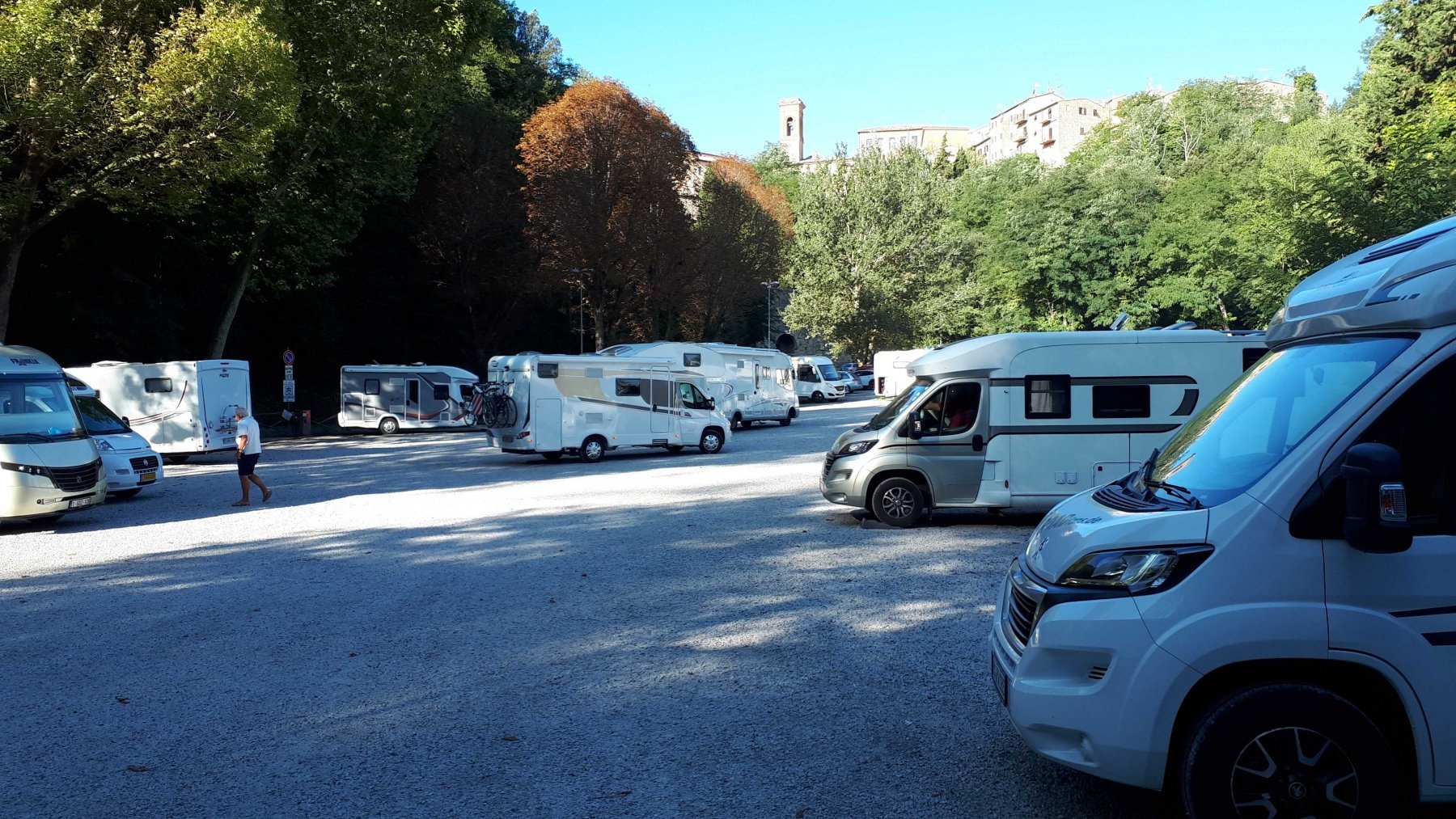 Stellplatz Viale dei Filosofi — Campervan Site in Volterra