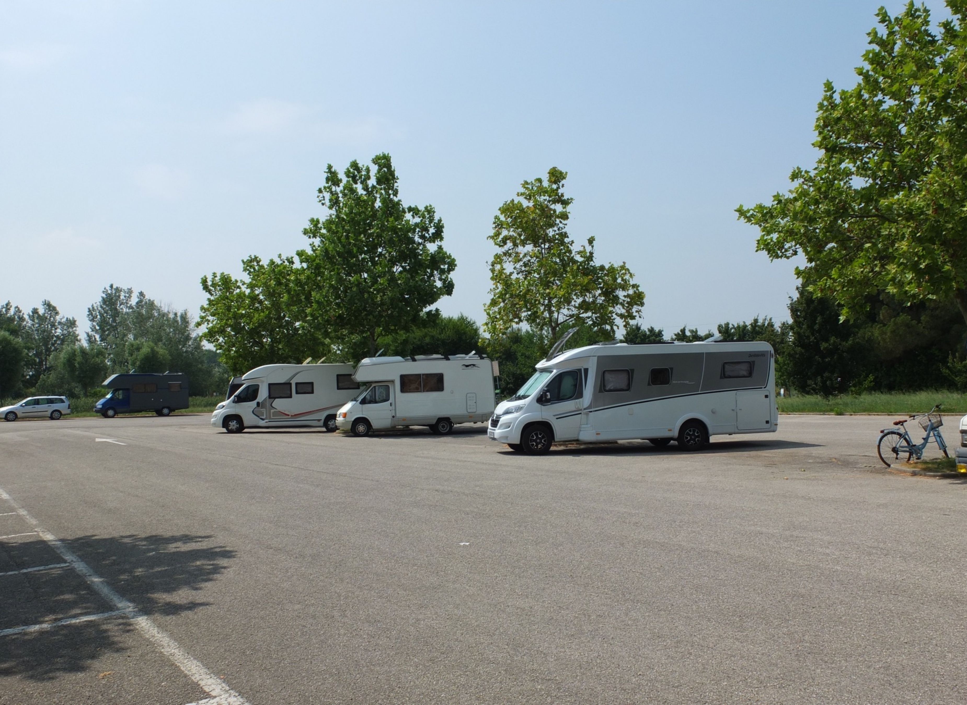 Parcheggio Parco Teodorico — Parkeringsplass in Ravenna
