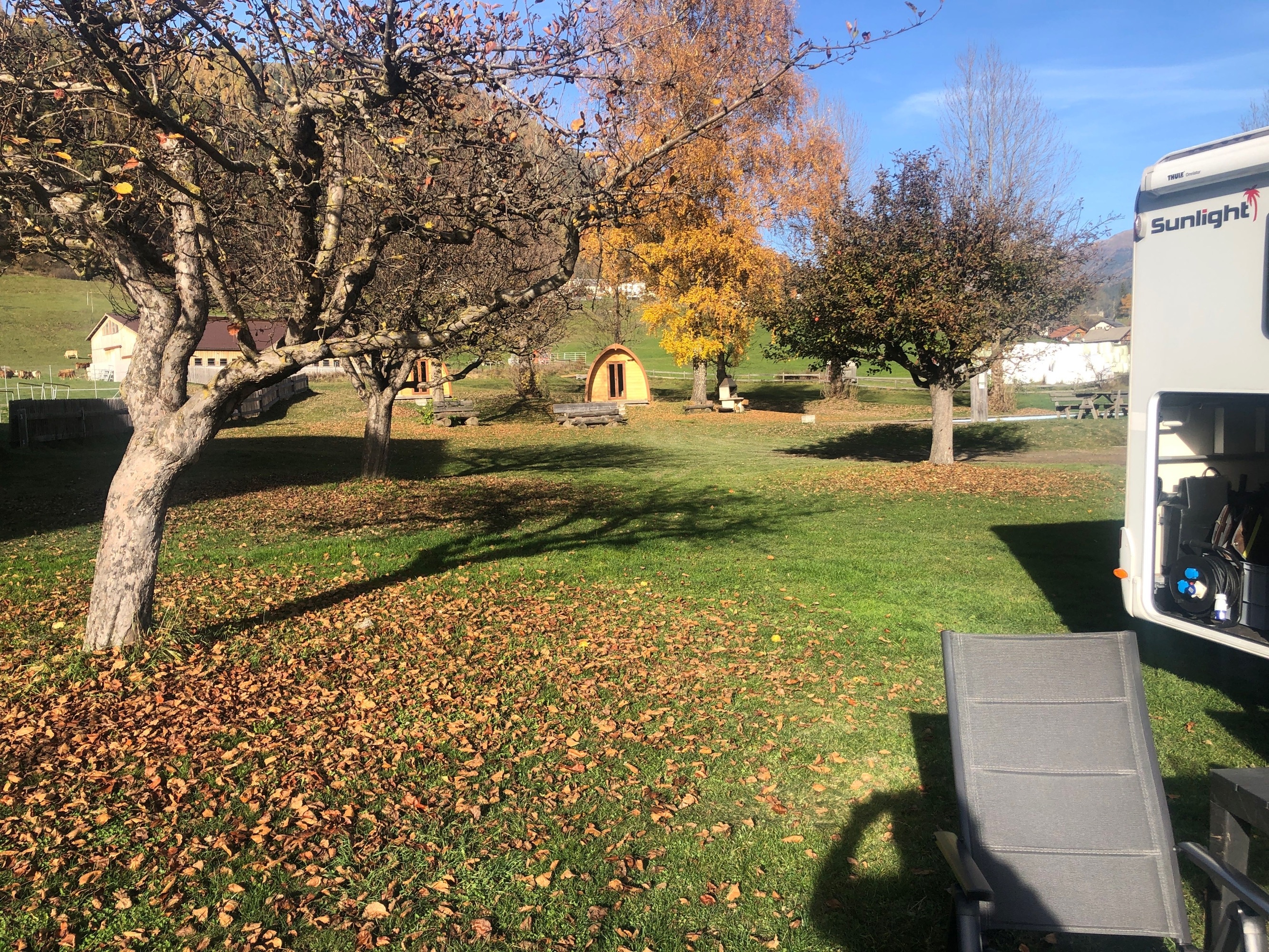 Sur En Camping — Camping Site in Sent