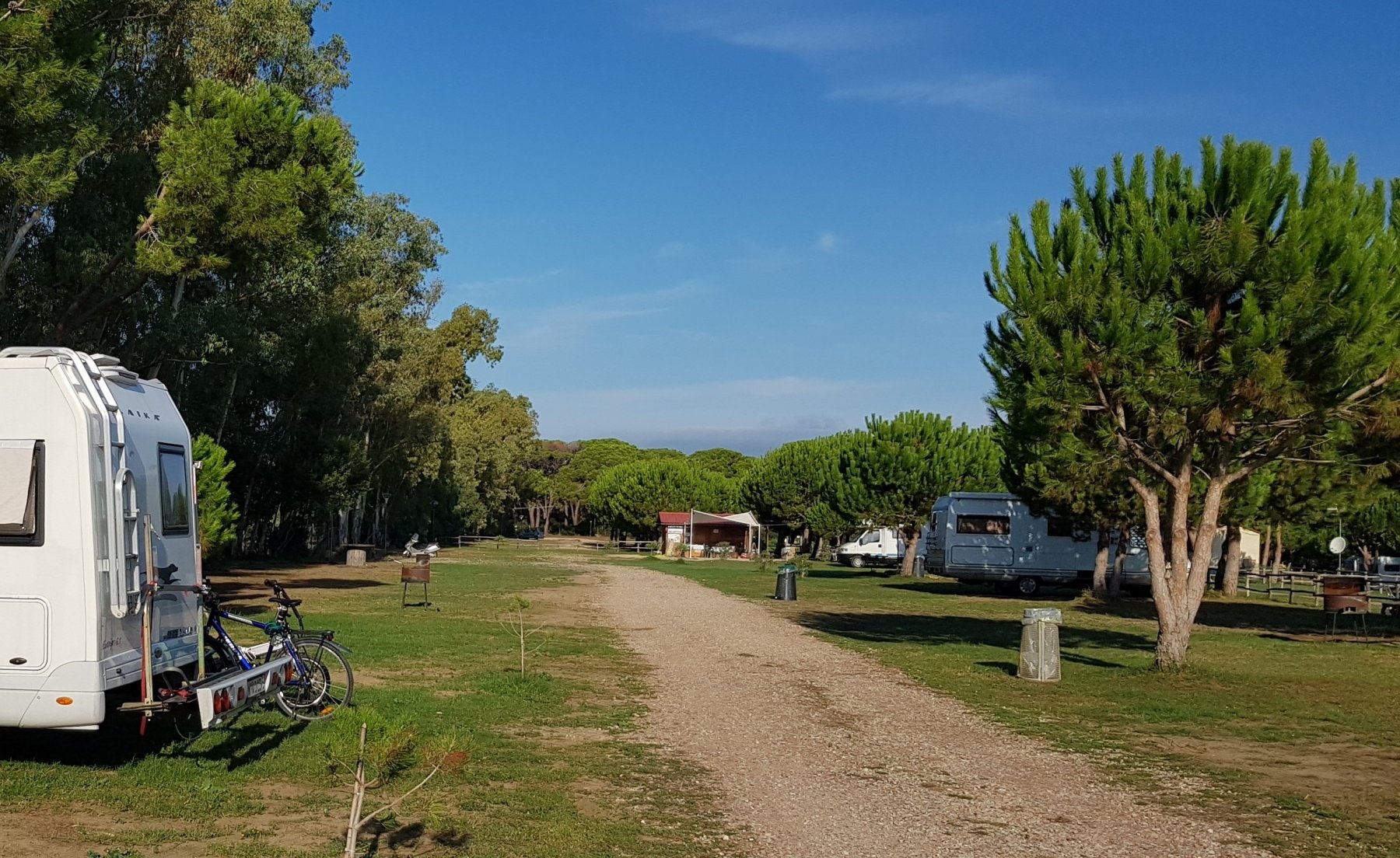 Areaparking Canova — Ställplats in bei Grosseto