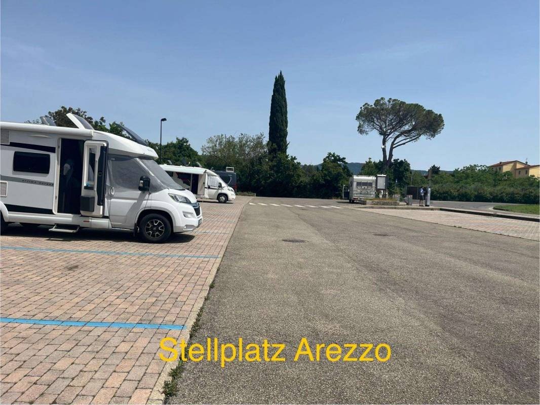 Stellplatz Arezzo — Sp. parking dla kamperów in Arezzo
