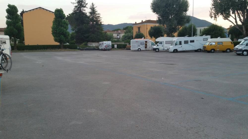 Park Luporini — Bobilplass in Lucca