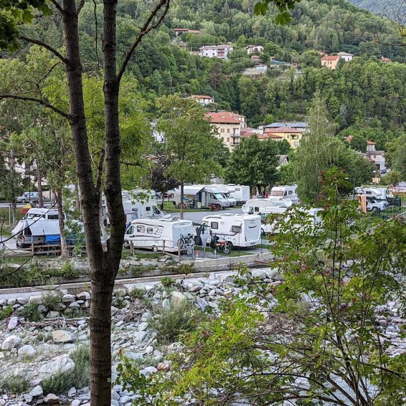 Area Sosta Ormea — Camperplaats in Ormea