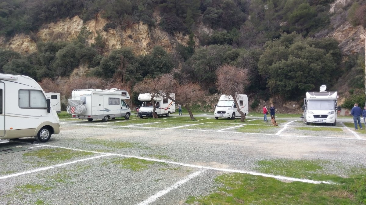 Stellplatz Spotorno — Bobilplass in Spotorno