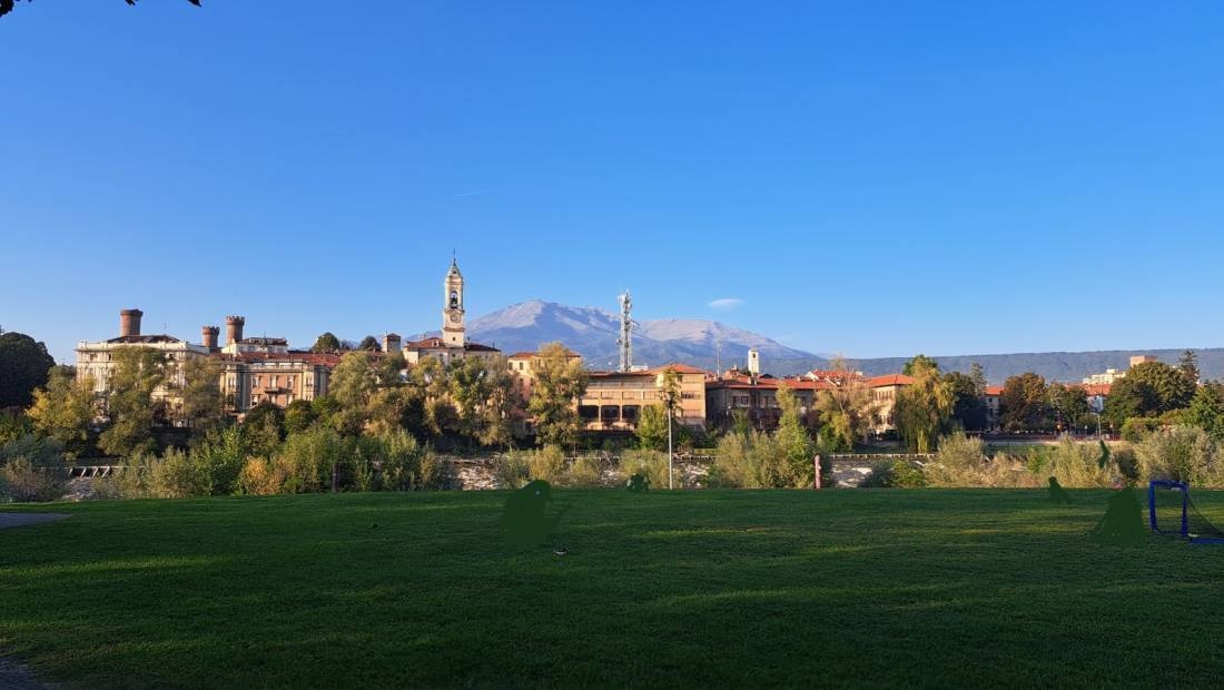 Stellplatz Ivrea — Ställplats in Ivrea