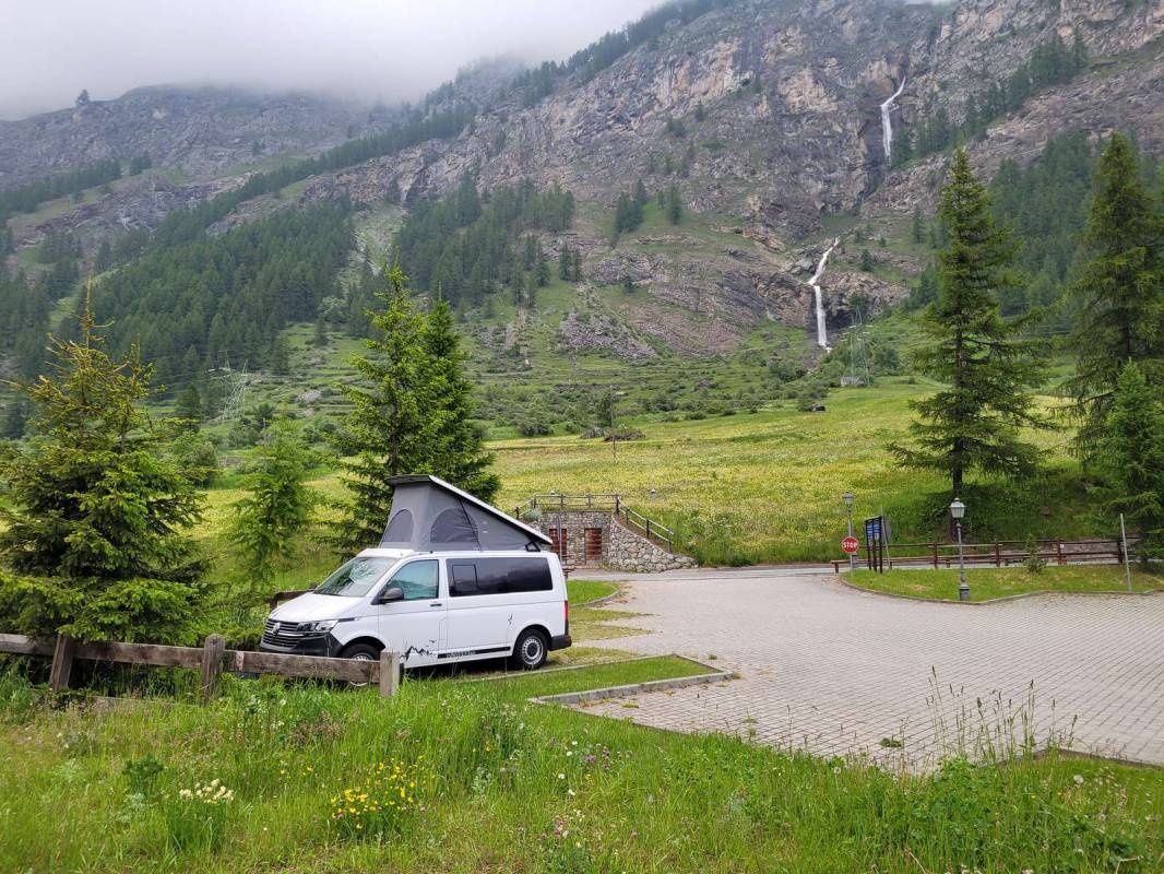 WoMo-Stellplatz Aosta — Campervan Site in Aosta
