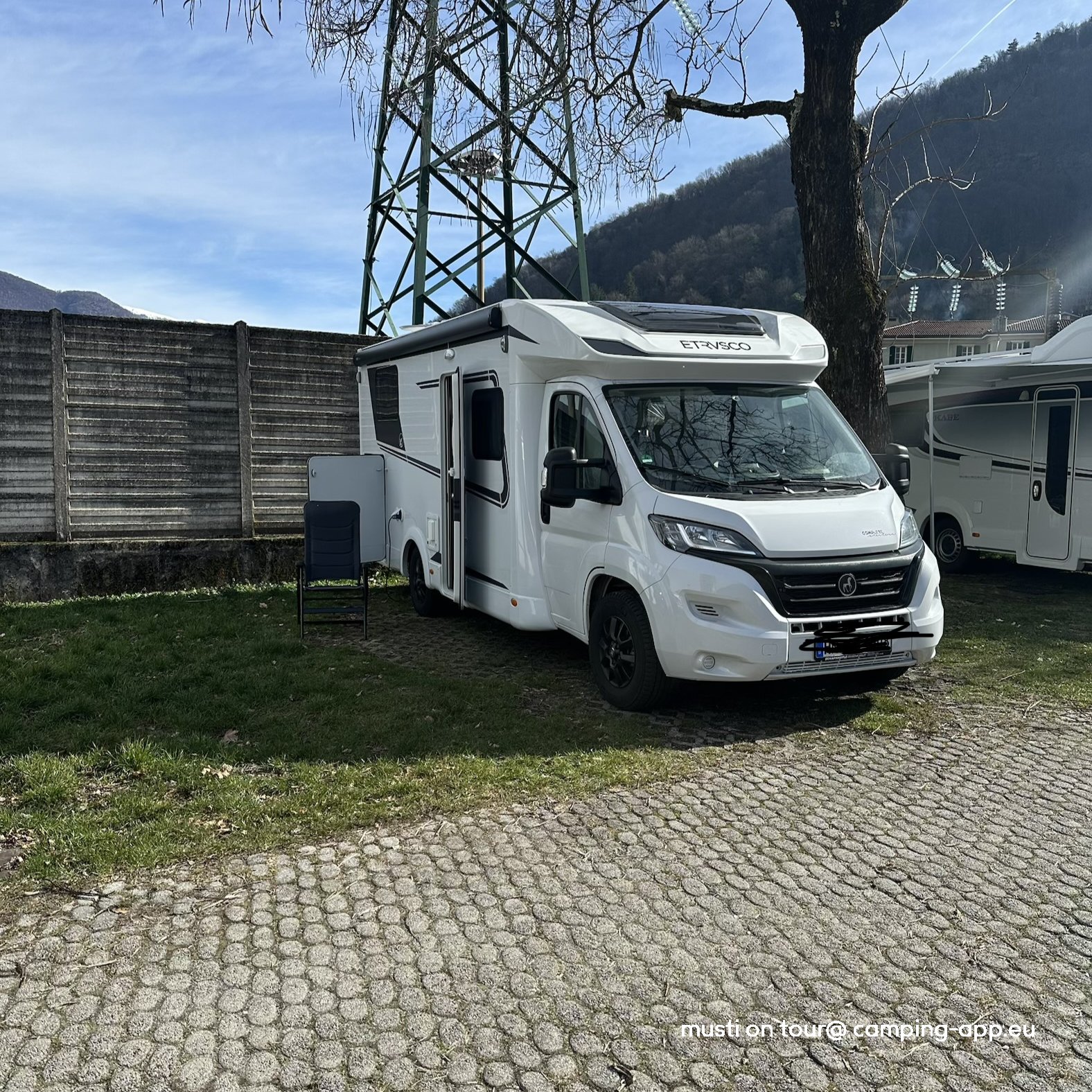Stellplatz Cannobio — Sp. parking dla kamperów in Cannobio