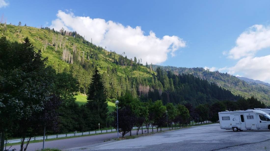 Stellplatz Predazzo — Area di sosta in Predazzo