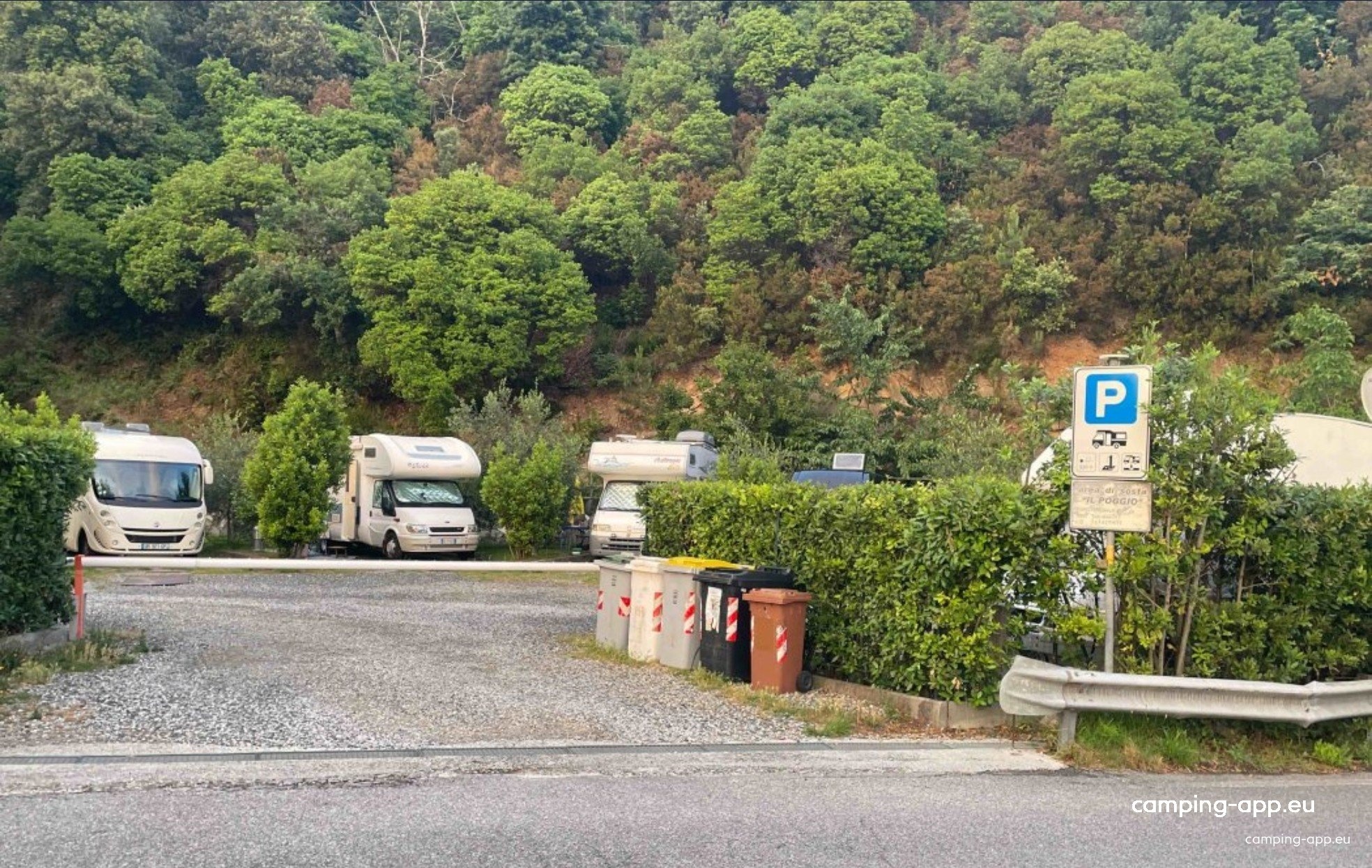 Parcheggio Camper Il Poggio — Camperplaats in Monterosso Al Mare
