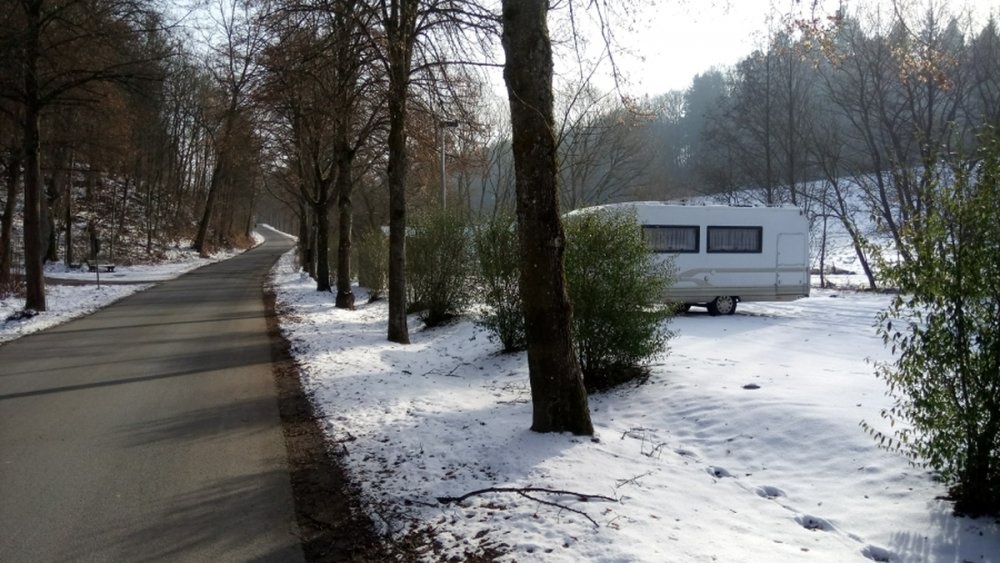 Wohnmobilhafen Morretal Buchen — Campervan Site in Buchen