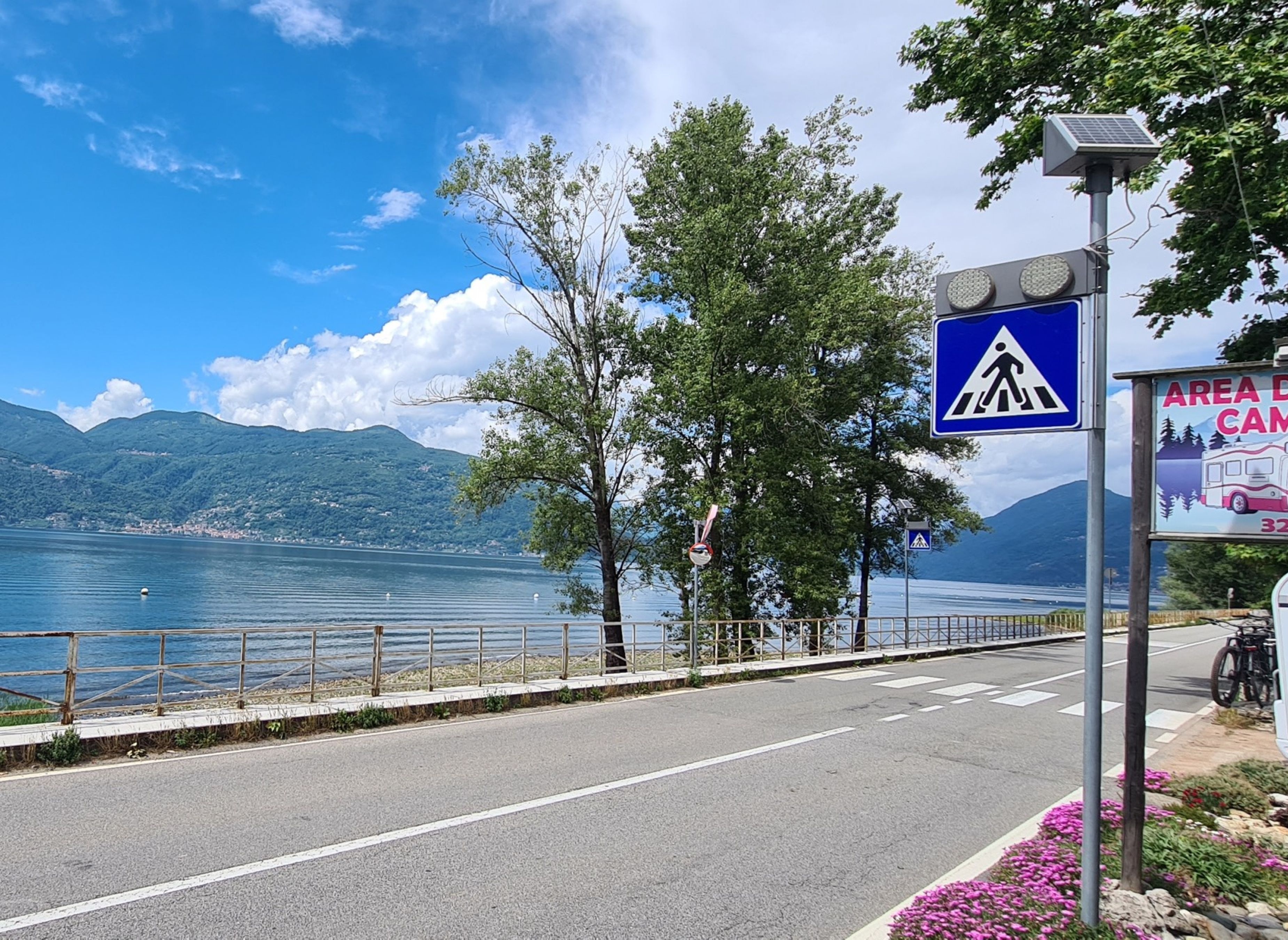 Stellplatz Germignaga — Aire camping car in Germignaga
