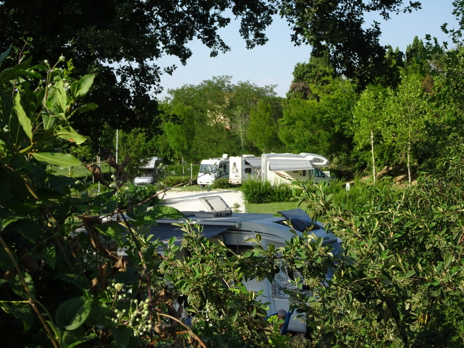 Stellplatz Tolentino — Camperplaats in Tolentino