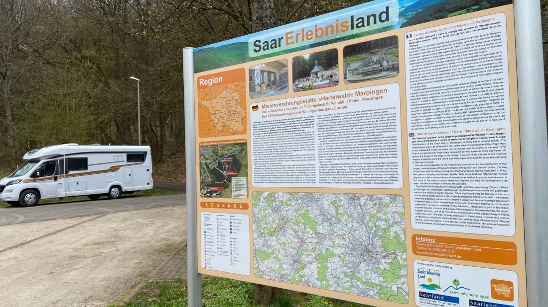 Stellplatz Marienkapelle — Area di sosta in Marpingen