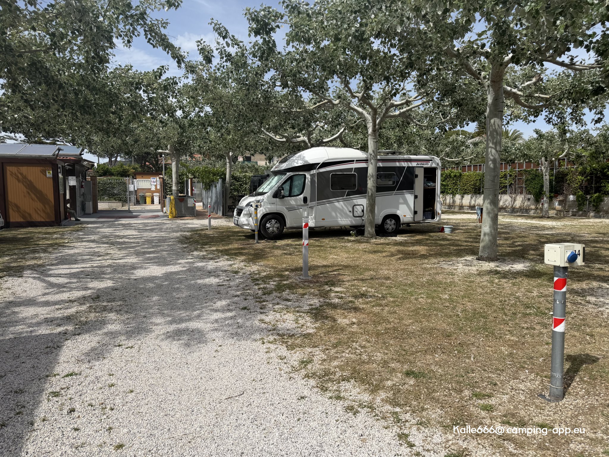 Stellplatz Campo dei Rocchi — Stellplatz in Santa Maria di Castellabate
