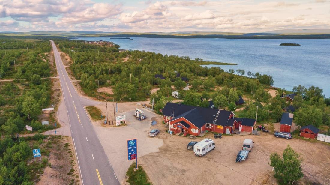 Galdotieva — Sítio de acampamento in Lake Leppäjärvi