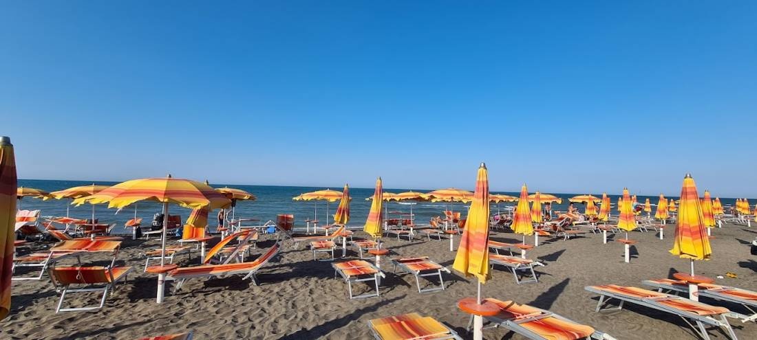 WoMo Stellplatz bei Margherita di Savoia — Campervan Site in Margherita di Savoia