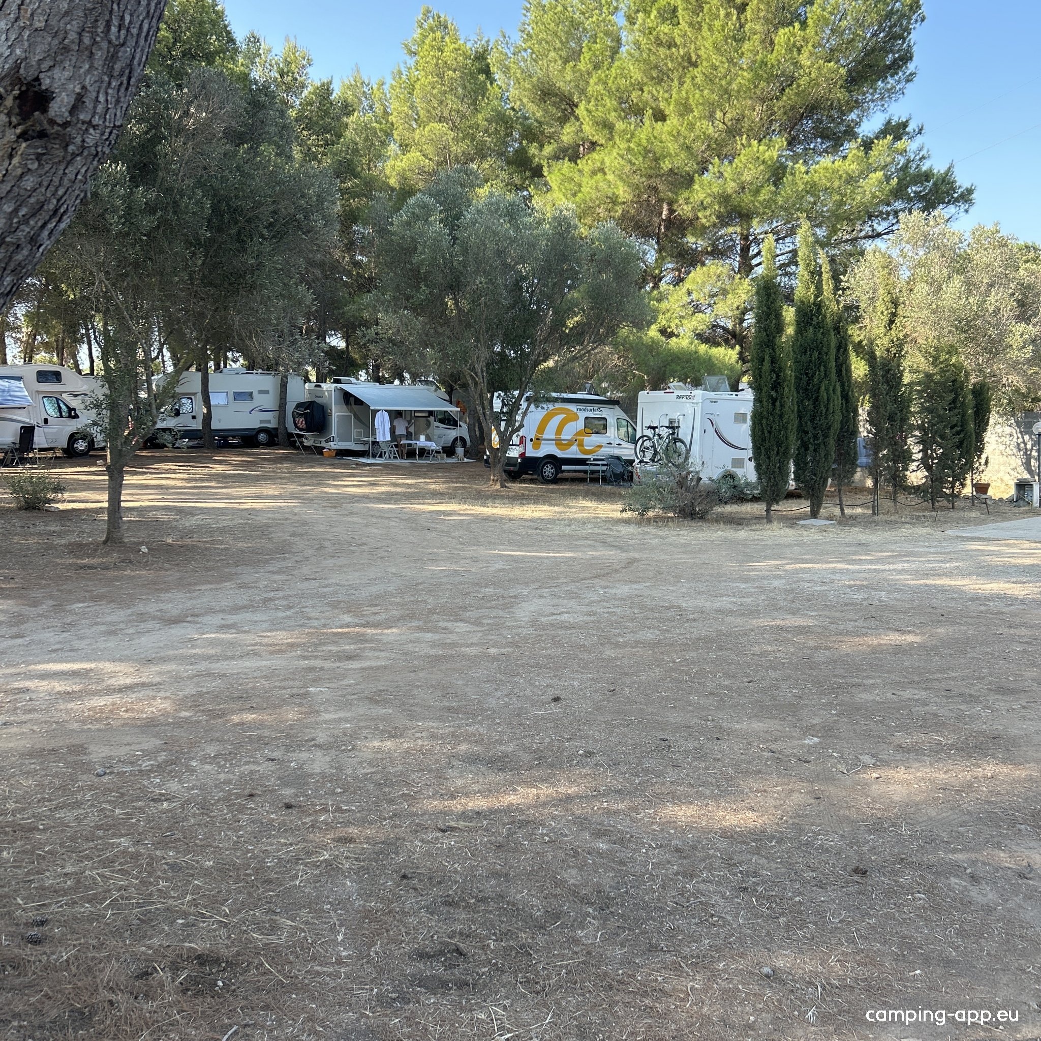 WoMo-Stellplatz Baia di Gallipoli — Sítio para autocaravanas in Baia di Gallipoli