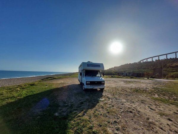 Stellplatz bei Reitano