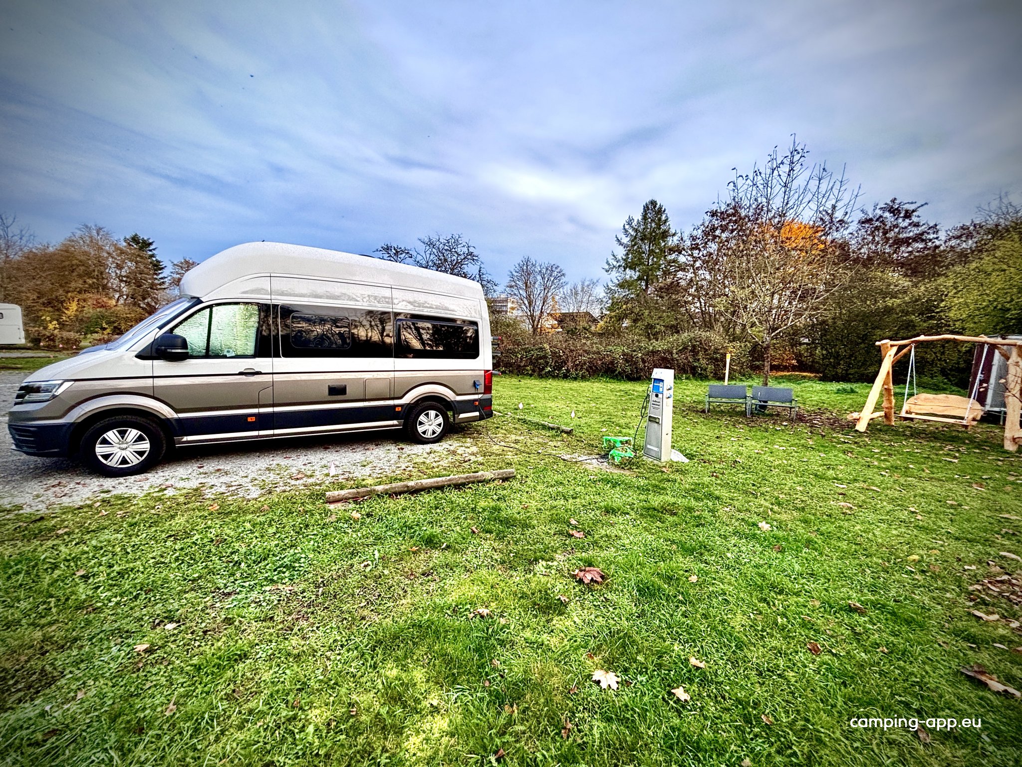 Wohnmobilpark Am Hutrasen — Campervan Site in Schweinfurt