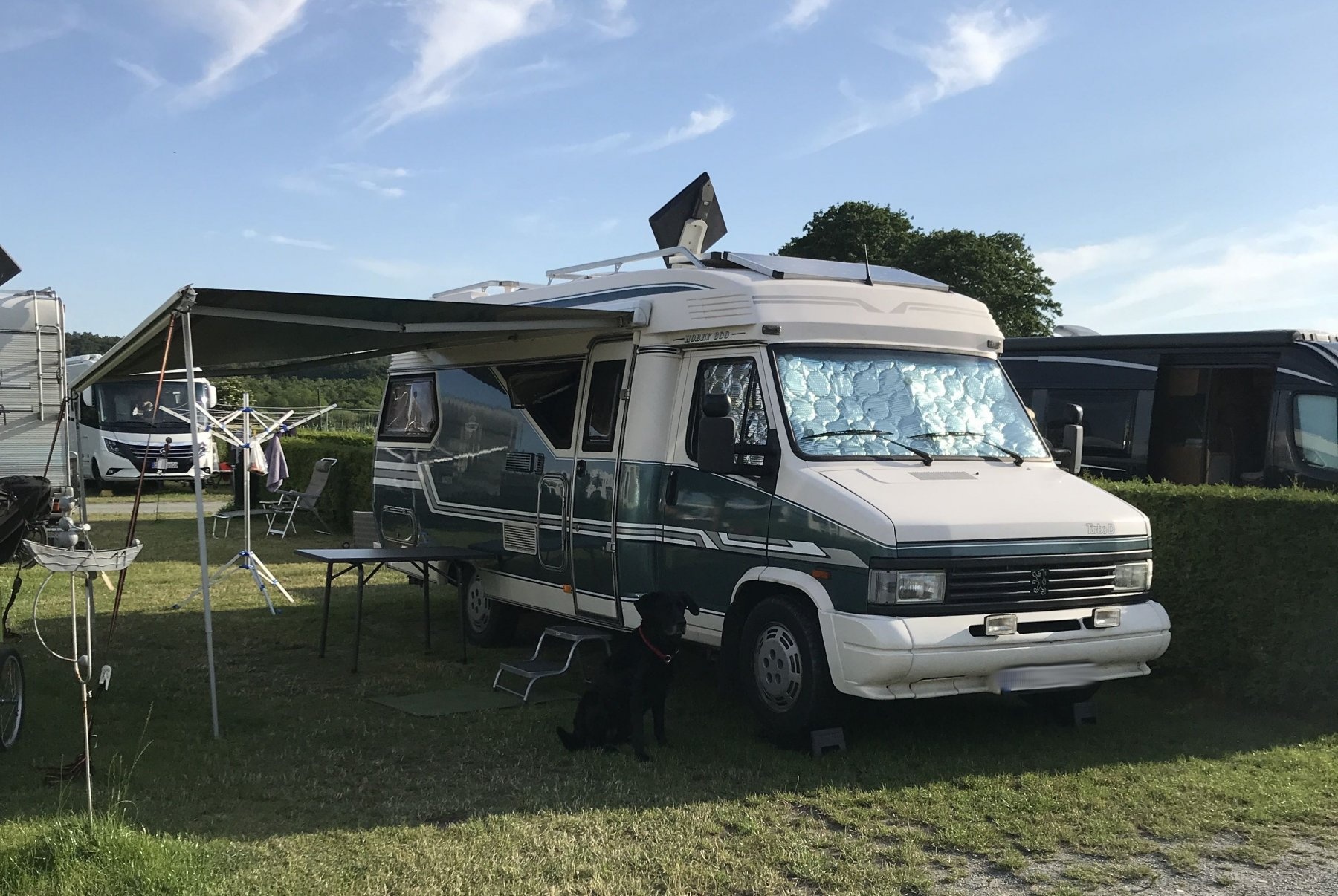 Stellplatz Am Wiesenrand Seebad Ahlbeck — Місце для кемперів in Heringsdorf-Ahlbeck