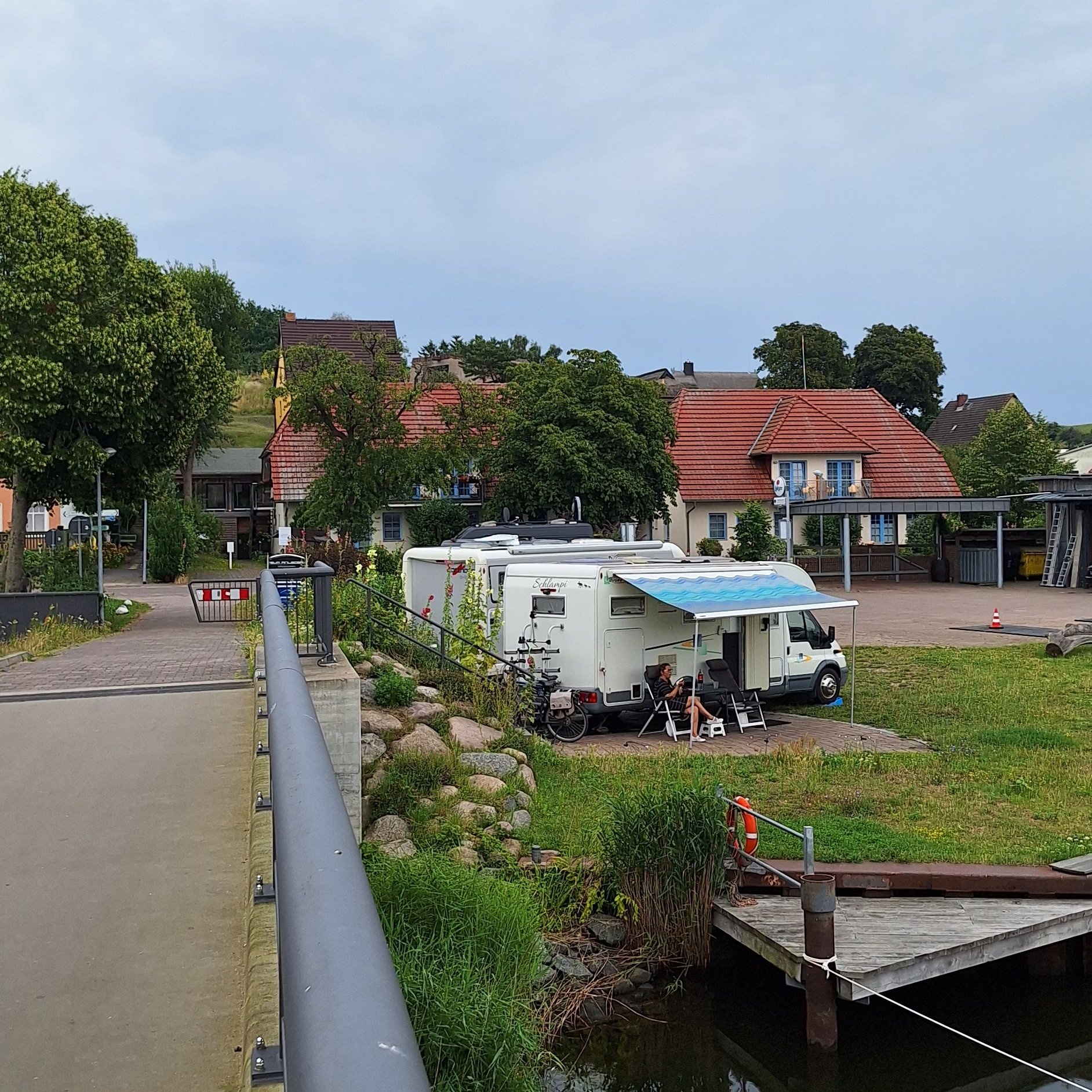 Stellplatz am Hafen Ostseebad Sellin — Bobilplass in Sellin