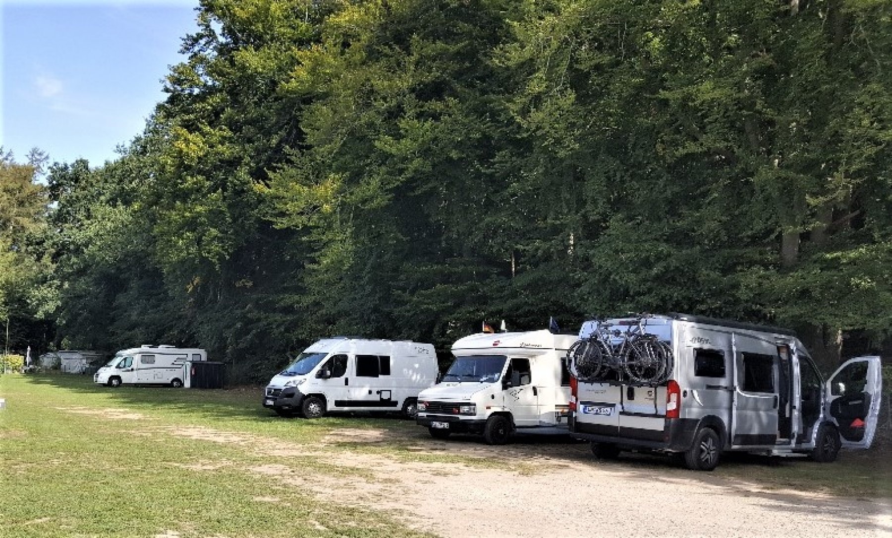 Stellplatz am Campingpark Gut Ruhleben Bösdorf — QuickStop in Bösdorf