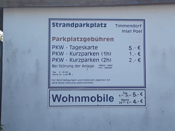 Stellplatz Am Hafen Timmendorf-Strand Insel Poel — Photo 5