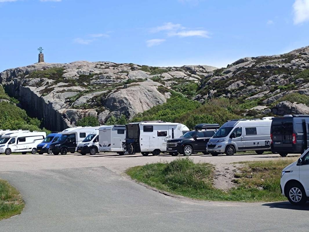 Lindesnes fyr — Area di sosta in Lindesnes