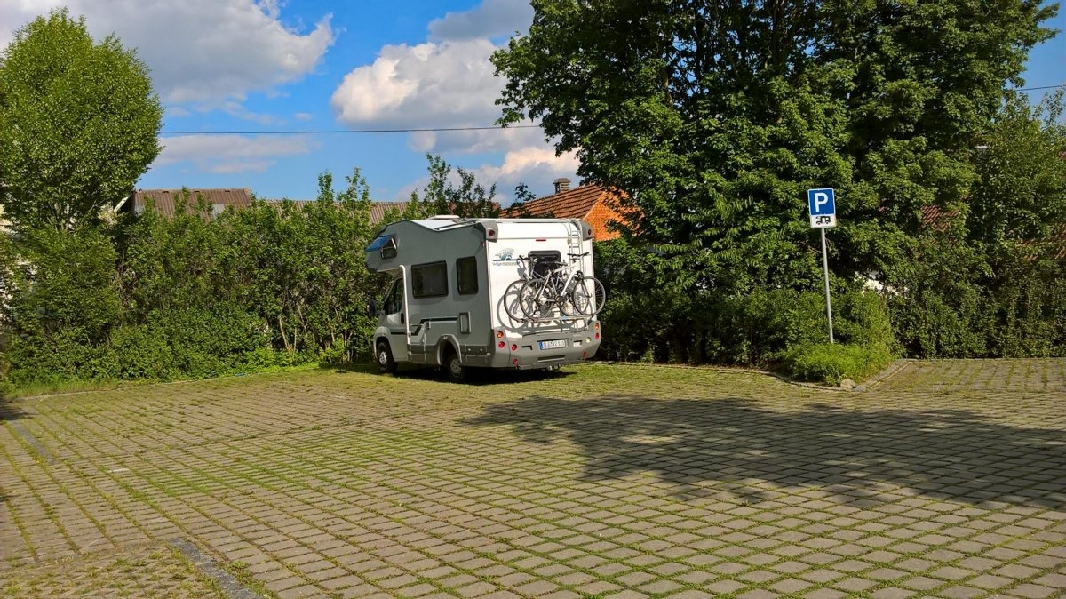 Stellplatz Öllingen — Sítio para autocaravanas in Öllingen