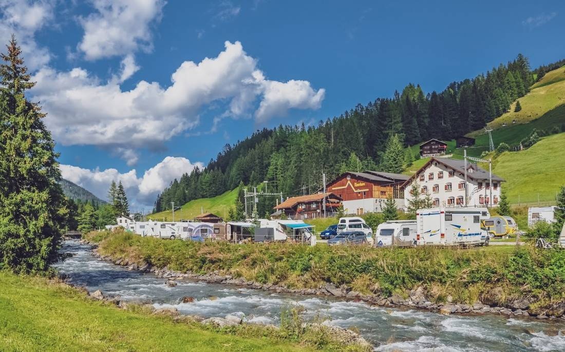 Camping, RinerLodge, Maxon Pavillon — Місце для кемпінгу in Davos