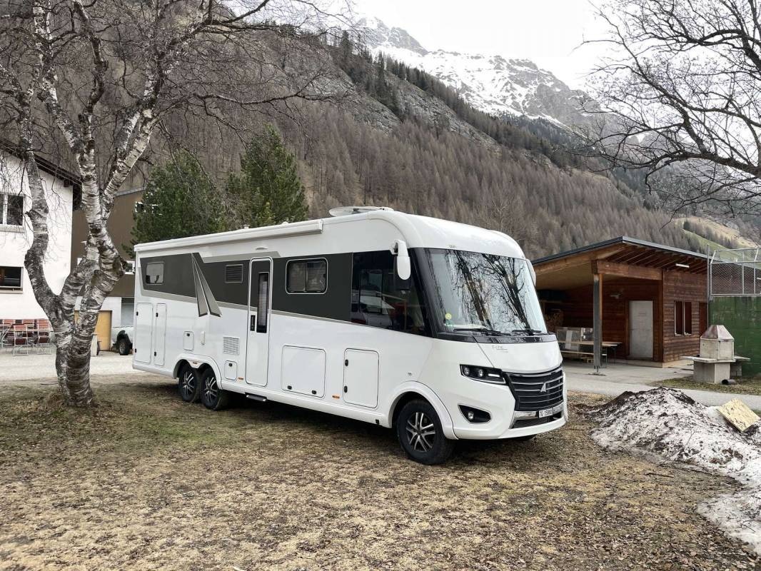 Camping Auf dem Sand — Campingplads in Splügen