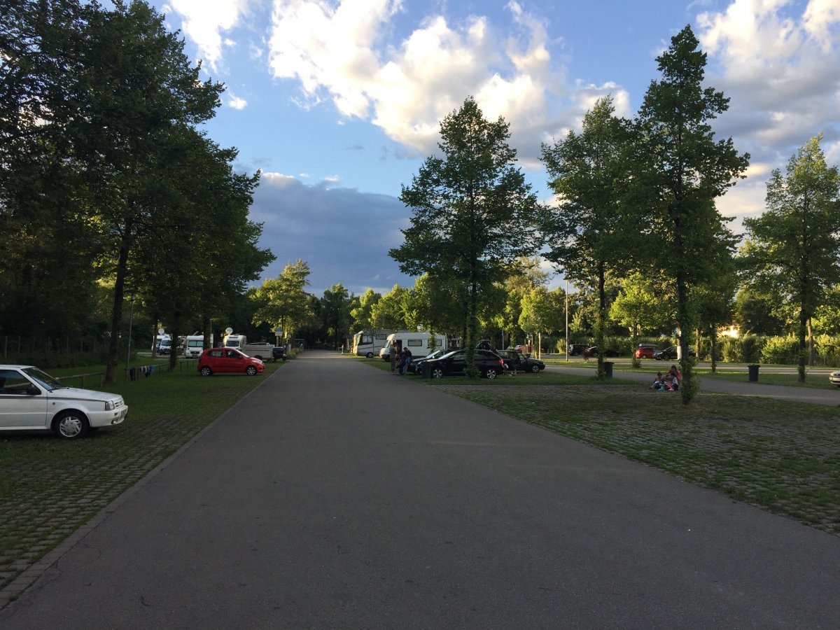 P1 Blauwiese Lindau — Sítio para autocaravanas in Lindau (Bodensee)-Reutin