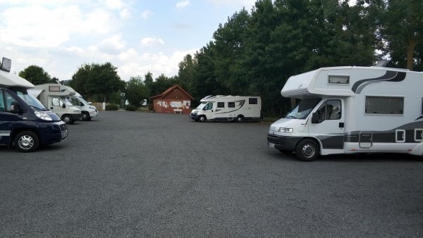 Stellplatz Bruchwiesen Wolfhagen — Ställplats in Wolfhagen