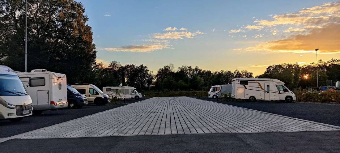 Wohnmobilstellplatz Zeil am Main — Sp. parking dla kamperów in Zeil am Main