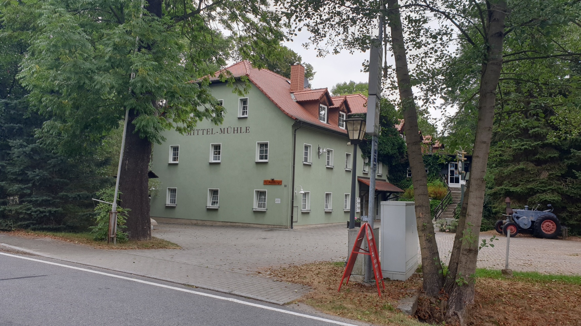 Haxen- & Wildparadies Mittel-Muhle — Campervan Site in Rosenbach