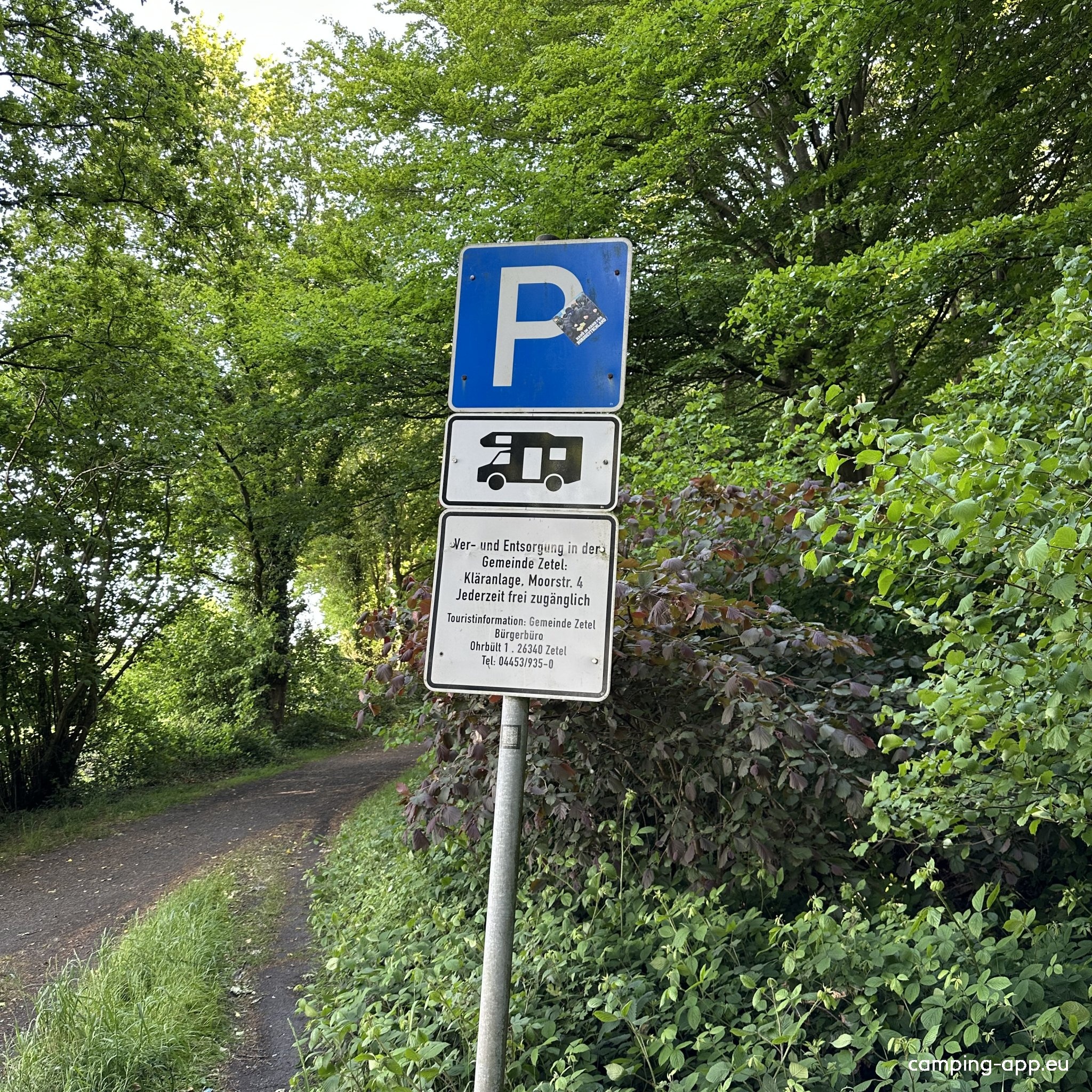 Stellplatz Winterweg — Campervan Site in Zetel