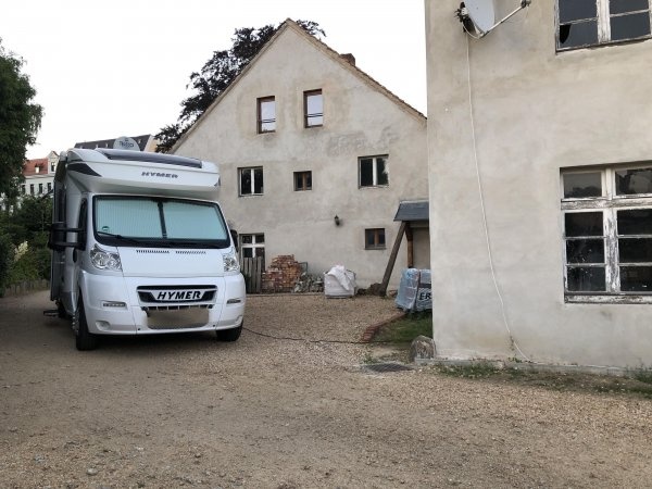 Stellplatz Reisemobil- & Caravans-Hoke Görlitz — Campervan Site in Görlitz-Südstadt