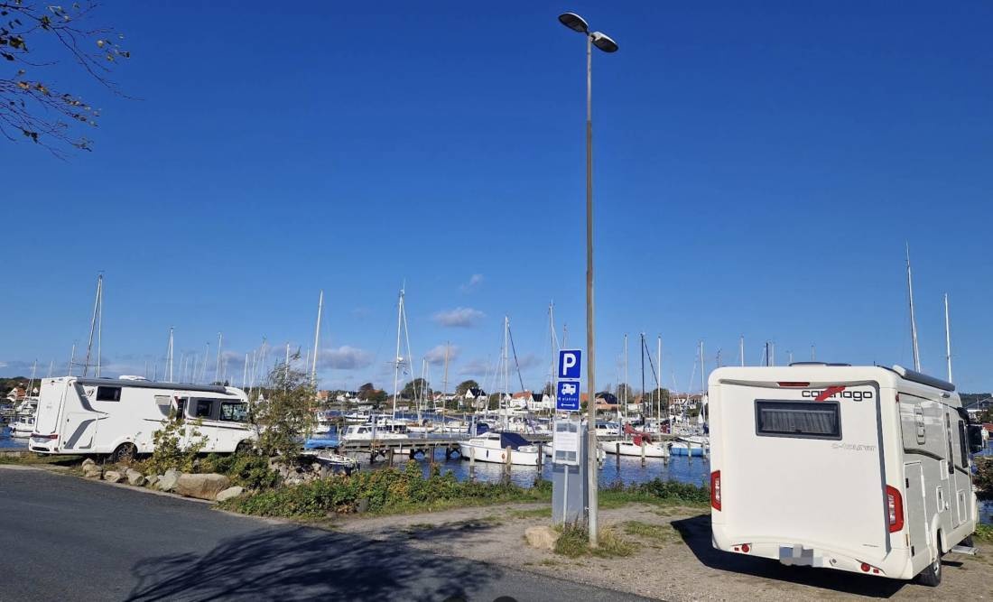 Stellplatz am Hafen Faaborg — Stellplatz in Faaborg