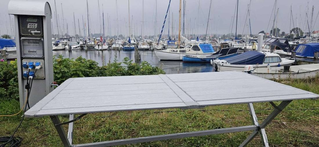 Stellplatz am Hafen Faaborg — Bobilplass in Faaborg